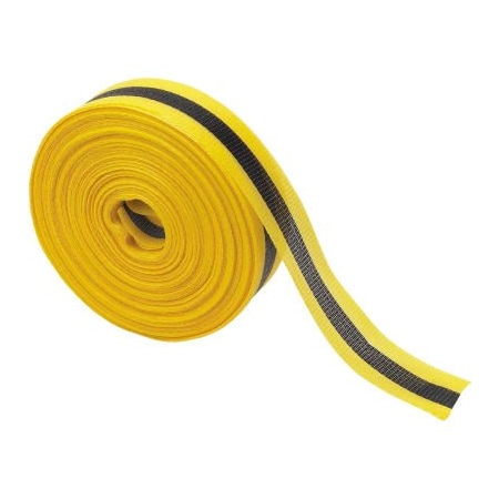 Brady Brady Woven Barricade Tape, 2in X 200', Yellow/Black,  91176